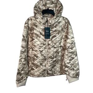 BASS OUTDOOR Glacier Trek Packable Down Jacket cream camo, XL